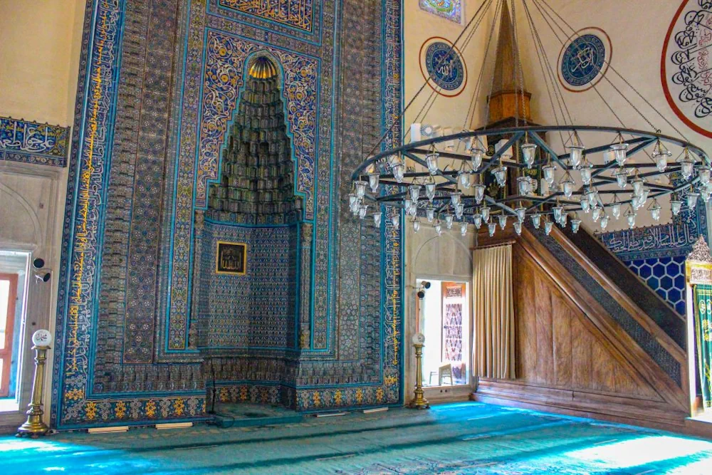 Yeşil Camii ve Yeşil Türbe görünümü